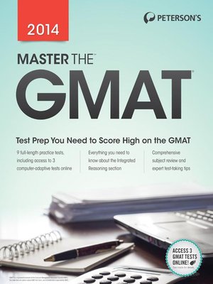 cover image of Master the GMAT 2014
